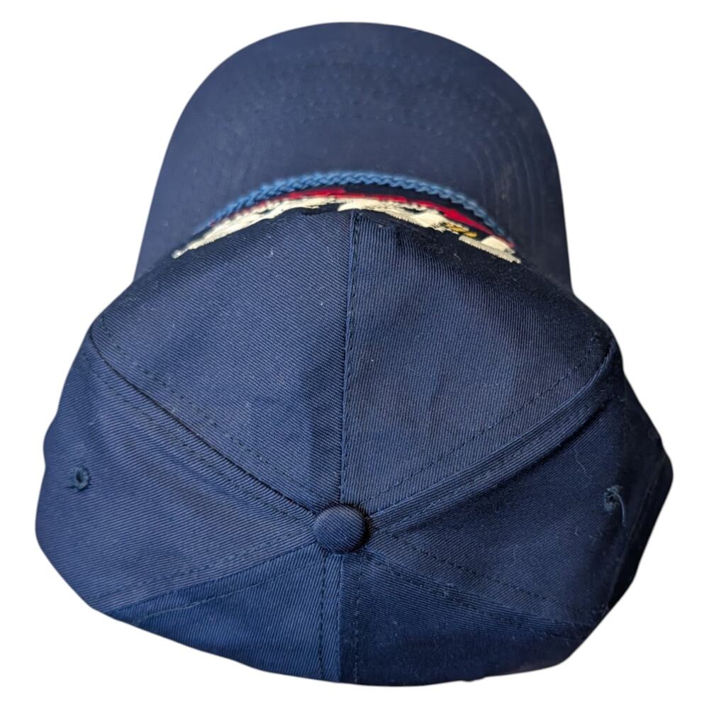 90s T Plus Engine Treatment Racing Rope Snapback Hat - Picture 4 of 5